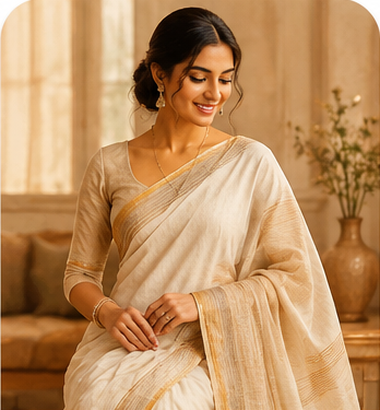 Linen Sarees