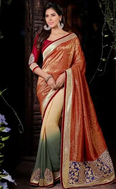 Chanderi Party Saree